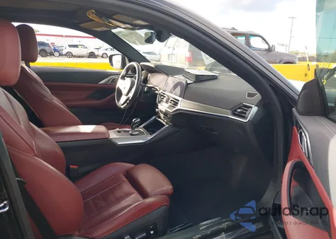 2021 BMW 430I z USA, uszkodzony, nr VIN WBA53AP02MCG59937